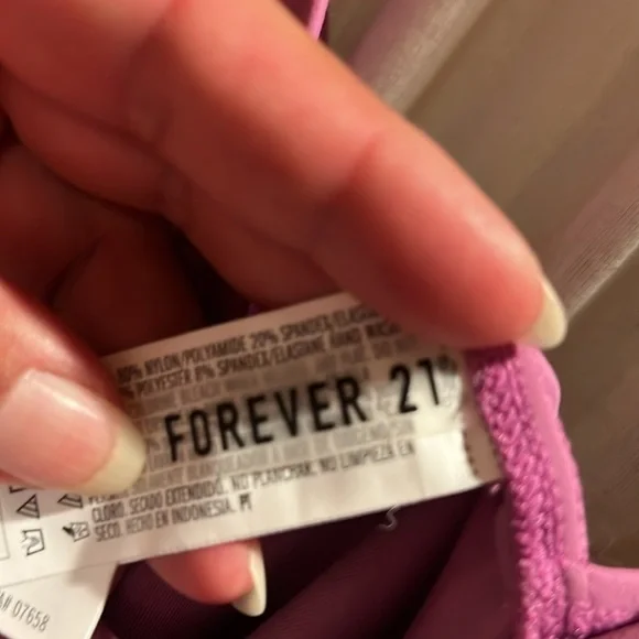 NWT Forever 21 Women’s One Piece Swim Suit, Sz M - Picture 4 of 5